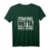 Straight Outta Coney Island T-Shirt für NYC Heritage – Stylisches Brooklyn NYC Motiv, klassisch geschnitten, doppelt genähter Saum
