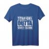 Straight Outta Coney Island T-Shirt für NYC Heritage – Stylisches Brooklyn NYC Motiv, klassisch geschnitten, doppelt genähter Saum