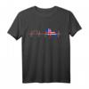 Herzschlag Dressur Pony Reiter T-Shirt für Damen und Herren – Isländisches Pferd, Reitzitate & Flaggenmotiv, klassisch geschnitten, perfekt als Reitsport-Geschenk