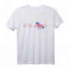 Herzschlag Dressur Pony Reiter T-Shirt für Damen und Herren – Isländisches Pferd, Reitzitate & Flaggenmotiv, klassisch geschnitten, perfekt als Reitsport-Geschenk