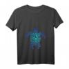 Damen Tribal Sea Turtle T-Shirt mit Hawaii-Design und Polynesischer Maori Kunst – Perfektes Geschenk für Meer- und Tierliebhaberinnen
