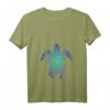 Damen Tribal Sea Turtle T-Shirt mit Hawaii-Design und Polynesischer Maori Kunst – Perfektes Geschenk für Meer- und Tierliebhaberinnen