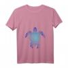 Damen Tribal Sea Turtle T-Shirt mit Hawaii-Design und Polynesischer Maori Kunst – Perfektes Geschenk für Meer- und Tierliebhaberinnen