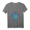 Damen Tribal Sea Turtle T-Shirt mit Hawaii-Design und Polynesischer Maori Kunst – Perfektes Geschenk für Meer- und Tierliebhaberinnen