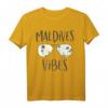 Maldives Tropical Island Vibes Palm Tree Sunset T-Shirt – Perfektes Strand- und Urlaubsgeschenk für Reiseliebhaber