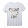 Maldives Tropical Island Vibes Palm Tree Sunset T-Shirt – Perfektes Strand- und Urlaubsgeschenk für Reiseliebhaber
