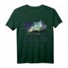 Island Karte Feuer Eis Nordlicht T-Shirt – Vintage Landkarte & Souvenir für Island-Liebhaber, Männer & Frauen