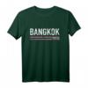 Bangkok Thailand T-Shirt mit Flagge und Sehenswürdigkeiten – Perfektes Souvenir für Asien-Reisende, Strand- und Inselurlauber