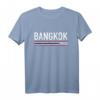Bangkok Thailand T-Shirt mit Flagge und Sehenswürdigkeiten – Perfektes Souvenir für Asien-Reisende, Strand- und Inselurlauber