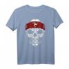 Totenkopf Isle of Man T-Shirt - Klassisch geschnittenes Insel-Design für Insel-Liebhaber und Fans