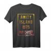 HapPanda T-Shirt mit Amity Island Motiv - Lizenzierte Feierkleidung mit Gradient Panel Design