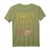 HapPanda T-Shirt mit Amity Island Motiv - Lizenzierte Feierkleidung mit Gradient Panel Design