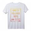 HapPanda T-Shirt mit Amity Island Motiv - Lizenzierte Feierkleidung mit Gradient Panel Design