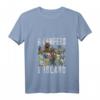 Jurassic World: Camp Cretaceous 6 Campers 1 Island T-Shirt - Offiziell lizenzierte Dinosaurier Bekleidung für Kinder