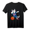Dabbing Husky Island Basketball Fans Trikot mit Island-Flagge – Lustiges Basketball-Outfit für Fans, Spieler & Trainer