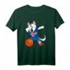 Dabbing Husky Island Basketball Fans Trikot mit Island-Flagge – Lustiges Basketball-Outfit für Fans, Spieler & Trainer