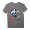 Dabbing Husky Island Basketball Fans Trikot mit Island-Flagge – Lustiges Basketball-Outfit für Fans, Spieler & Trainer
