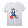 Dabbing Husky Island Basketball Fans Trikot mit Island-Flagge – Lustiges Basketball-Outfit für Fans, Spieler & Trainer