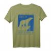 Svalbard Norway Polar Bear T-Shirt - Longyearbyen & Spitsbergen Reise Souvenir mit Nordlicht & Polar Bear Design