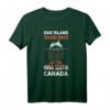 Oak Island Nova Scotia Kanada Schatzsucher T-Shirt – Geschenkidee für Geschichte- und Rätsel-Fans, klassisch geschnitten