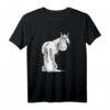 Wikinger Islandpferd T-Shirt - Lustiges Comic Pferdemotiv für Reiter, Pferdefans und Pferdeliebhaber, Geschenkidee zu Geburtstag und Weihnachten