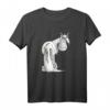Wikinger Islandpferd T-Shirt - Lustiges Comic Pferdemotiv für Reiter, Pferdefans und Pferdeliebhaber, Geschenkidee zu Geburtstag und Weihnachten