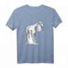 Wikinger Islandpferd T-Shirt - Lustiges Comic Pferdemotiv für Reiter, Pferdefans und Pferdeliebhaber, Geschenkidee zu Geburtstag und Weihnachten