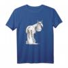 Wikinger Islandpferd T-Shirt - Lustiges Comic Pferdemotiv für Reiter, Pferdefans und Pferdeliebhaber, Geschenkidee zu Geburtstag und Weihnachten