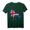 Islandpferde Icelandic Horse mit Islandflagge T-Shirt – Süßes Reiter-Shirt für Mädchen, Jungen & Erwachsene als Geschenk zum Geburtstag oder Schulanfang