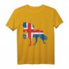 Islandpferde Icelandic Horse mit Islandflagge T-Shirt – Süßes Reiter-Shirt für Mädchen, Jungen & Erwachsene als Geschenk zum Geburtstag oder Schulanfang
