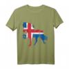 Islandpferde Icelandic Horse mit Islandflagge T-Shirt – Süßes Reiter-Shirt für Mädchen, Jungen & Erwachsene als Geschenk zum Geburtstag oder Schulanfang