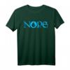 NOPE | Dark Blue Magic Island Mana Symbol T-Shirt – Lustiges Fantasy-Magie-Shirt für Freunde, Familie & Magie-Fans, Perfekt für Geschenke
