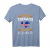Ich Brauche Keine Therapie Ich Muss Nur Nach Island T-Shirt – Lustiges Island Geschenk für Fans, Reisende und Liebhaber der Insel
