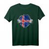 Super Island Heritage Stolze Island Roots Flagge T-Shirt – Perfektes Geschenk für Island Liebhaber, Einwanderer & Touristen