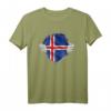 Super Island Heritage Stolze Island Roots Flagge T-Shirt – Perfektes Geschenk für Island Liebhaber, Einwanderer & Touristen