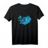 Island Karte - Iceland - Geometrisches Polygon-Stil T-Shirt – Perfektes Geschenk für Islandliebhaber zu Weihnachten & Geburtstag