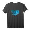 Island Karte - Iceland - Geometrisches Polygon-Stil T-Shirt – Perfektes Geschenk für Islandliebhaber zu Weihnachten & Geburtstag