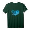 Island Karte - Iceland - Geometrisches Polygon-Stil T-Shirt – Perfektes Geschenk für Islandliebhaber zu Weihnachten & Geburtstag