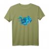 Island Karte - Iceland - Geometrisches Polygon-Stil T-Shirt – Perfektes Geschenk für Islandliebhaber zu Weihnachten & Geburtstag