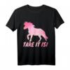 Tölt Islandpferd T-Shirt für Mädchen - Take it Isi Reitsport Oberteil für Reitlehrer, Pferdeliebhaber & Turniere