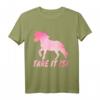 Tölt Islandpferd T-Shirt für Mädchen - Take it Isi Reitsport Oberteil für Reitlehrer, Pferdeliebhaber & Turniere