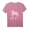 Tölt Islandpferd T-Shirt für Mädchen - Take it Isi Reitsport Oberteil für Reitlehrer, Pferdeliebhaber & Turniere