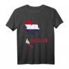 Thailand Karte T-Shirt mit Flagge - Perfektes Souvenir für Asien- und Thailand-Reisende, Strand- und Natururlauber