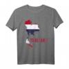 Thailand Karte T-Shirt mit Flagge - Perfektes Souvenir für Asien- und Thailand-Reisende, Strand- und Natururlauber