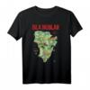 Jurassic Park Island Guide Map T-Shirt - Offiziell lizenzierte Jurassic Park Bekleidung für Fans & Dinosaurier-Enthusiasten
