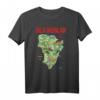 Jurassic Park Island Guide Map T-Shirt - Offiziell lizenzierte Jurassic Park Bekleidung für Fans & Dinosaurier-Enthusiasten