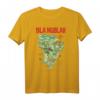 Jurassic Park Island Guide Map T-Shirt - Offiziell lizenzierte Jurassic Park Bekleidung für Fans & Dinosaurier-Enthusiasten