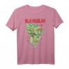 Jurassic Park Island Guide Map T-Shirt - Offiziell lizenzierte Jurassic Park Bekleidung für Fans & Dinosaurier-Enthusiasten