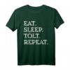 Islandpferd Eat Sleep Tölt Isländer Geburtstag Pony Grafik T-Shirt – Modisches Reiter-Outfit für Pferdefreunde & Islandpferde Fans