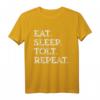 Islandpferd Eat Sleep Tölt Isländer Geburtstag Pony Grafik T-Shirt – Modisches Reiter-Outfit für Pferdefreunde & Islandpferde Fans